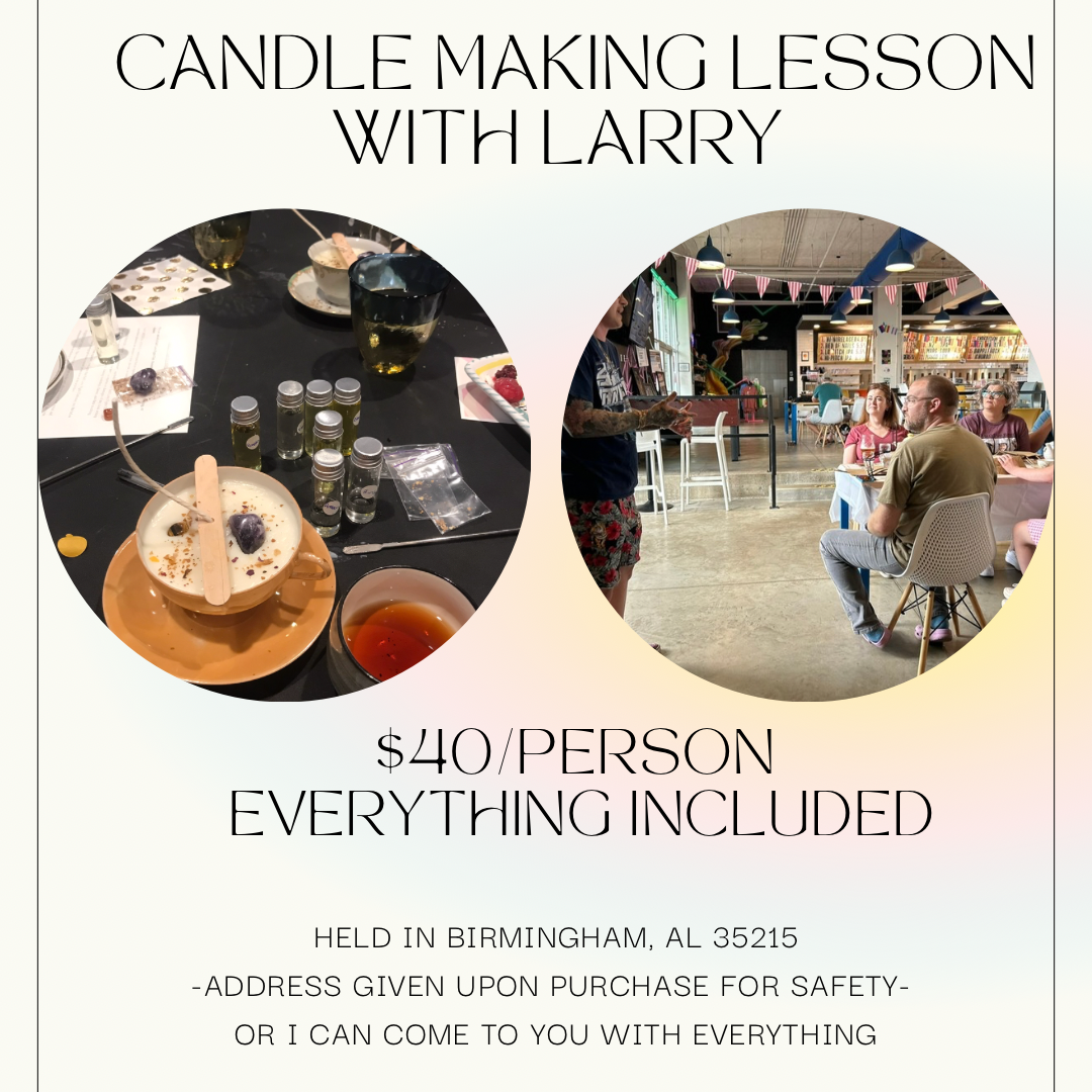 Candle Making Lesson